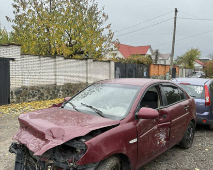 Красный Хендай Акцент, объемом двигателя 1.4 л и пробегом 186 тыс. км за 1500 $, фото 1 на Automoto.ua
