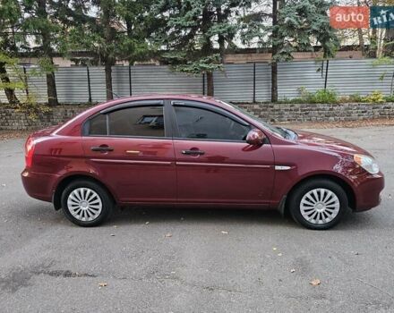 Хендай Акцент 2007 в Харькове на Automoto.ua Красный Хендай Акцент, объемом двигателя 1.4 л и пробегом 143 тыс. км за 4750 $, фото 4 на Automoto.ua