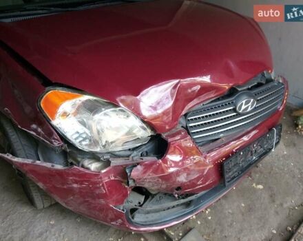 Червоний Хендай Акцент, об'ємом двигуна 1.4 л та пробігом 178 тис. км за 3000 $, фото 16 на Automoto.ua