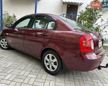 Красный Хендай Акцент, объемом двигателя 1.49 л и пробегом 165 тыс. км за 5550 $, фото 19 на Automoto.ua