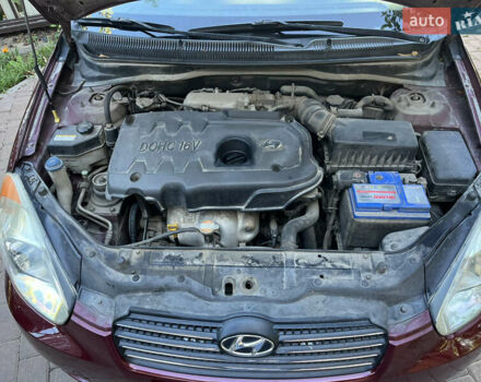 Червоний Хендай Акцент, об'ємом двигуна 1.4 л та пробігом 181 тис. км за 4800 $, фото 7 на Automoto.ua