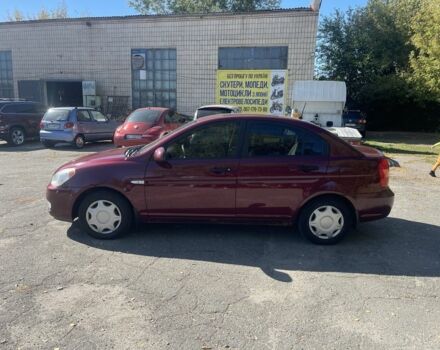 Красный Хендай Акцент, объемом двигателя 1.4 л и пробегом 150 тыс. км за 5300 $, фото 3 на Automoto.ua