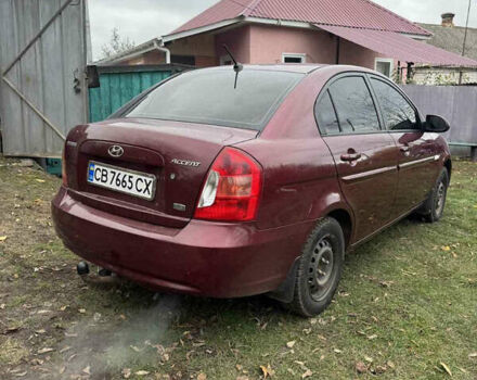 Червоний Хендай Акцент, об'ємом двигуна 1.59 л та пробігом 218 тис. км за 5100 $, фото 4 на Automoto.ua