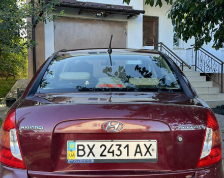 Червоний Хендай Акцент, об'ємом двигуна 1.4 л та пробігом 181 тис. км за 4800 $, фото 3 на Automoto.ua