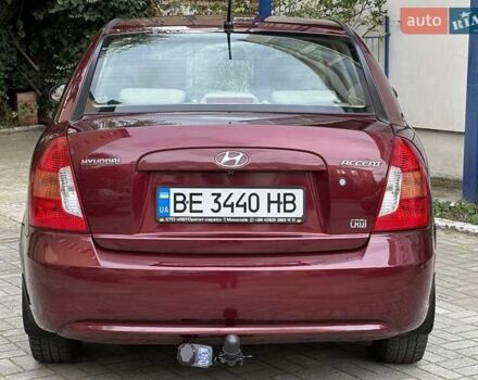 Червоний Хендай Акцент, об'ємом двигуна 1.49 л та пробігом 163 тис. км за 5650 $, фото 27 на Automoto.ua