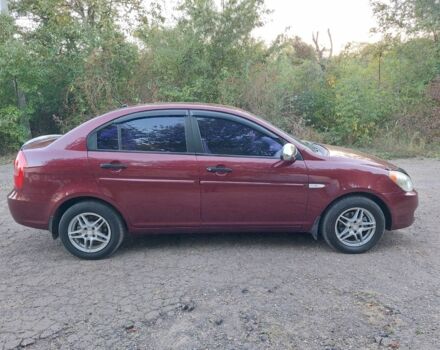 Красный Хендай Акцент, объемом двигателя 1.5 л и пробегом 250 тыс. км за 4450 $, фото 9 на Automoto.ua