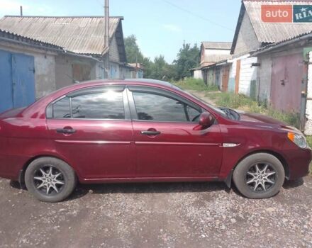 Червоний Хендай Акцент, об'ємом двигуна 1.4 л та пробігом 232 тис. км за 4800 $, фото 1 на Automoto.ua