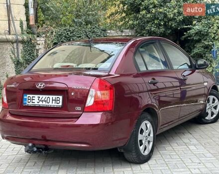 Красный Хендай Акцент, объемом двигателя 1.49 л и пробегом 165 тыс. км за 5550 $, фото 22 на Automoto.ua