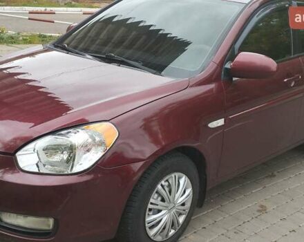 Красный Хендай Акцент, объемом двигателя 1.6 л и пробегом 212 тыс. км за 5700 $, фото 2 на Automoto.ua