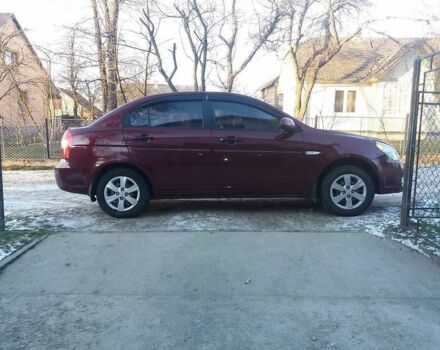 Червоний Хендай Акцент, об'ємом двигуна 1.4 л та пробігом 245 тис. км за 5200 $, фото 3 на Automoto.ua