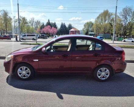 Красный Хендай Акцент, объемом двигателя 1.4 л и пробегом 250 тыс. км за 4200 $, фото 1 на Automoto.ua