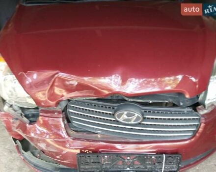 Червоний Хендай Акцент, об'ємом двигуна 1.4 л та пробігом 178 тис. км за 3000 $, фото 17 на Automoto.ua