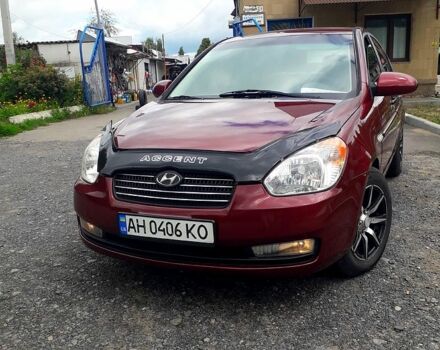 Червоний Хендай Акцент, об'ємом двигуна 1.4 л та пробігом 200 тис. км за 4500 $, фото 3 на Automoto.ua