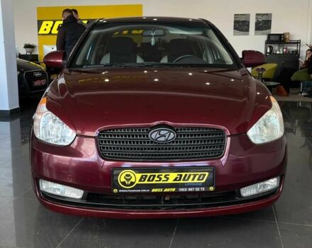 Красный Хендай Акцент, объемом двигателя 1.4 л и пробегом 233 тыс. км за 5000 $, фото 1 на Automoto.ua