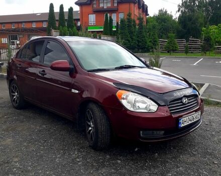 Червоний Хендай Акцент, об'ємом двигуна 1.4 л та пробігом 200 тис. км за 4500 $, фото 1 на Automoto.ua