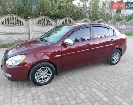 Красный Хендай Акцент, объемом двигателя 1.49 л и пробегом 250 тыс. км за 4450 $, фото 18 на Automoto.ua