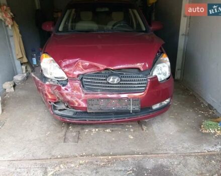 Червоний Хендай Акцент, об'ємом двигуна 1.4 л та пробігом 178 тис. км за 3000 $, фото 15 на Automoto.ua