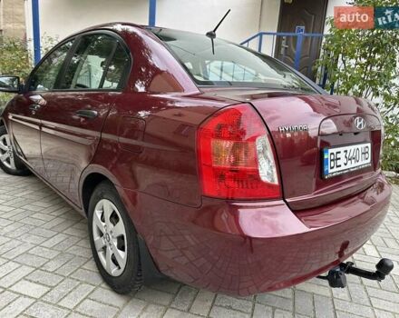 Красный Хендай Акцент, объемом двигателя 1.49 л и пробегом 165 тыс. км за 5550 $, фото 23 на Automoto.ua