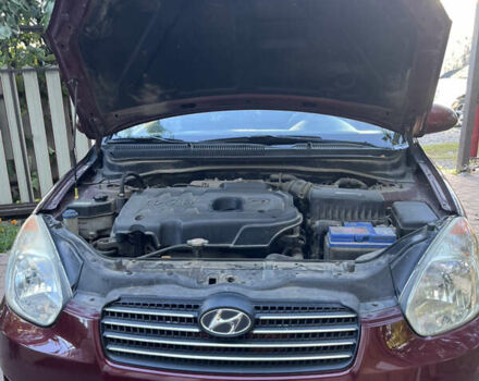 Червоний Хендай Акцент, об'ємом двигуна 1.4 л та пробігом 181 тис. км за 4800 $, фото 6 на Automoto.ua