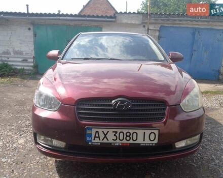 Червоний Хендай Акцент, об'ємом двигуна 1.4 л та пробігом 232 тис. км за 4800 $, фото 2 на Automoto.ua