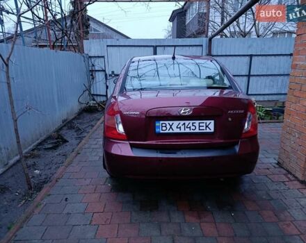 Красный Хендай Акцент, объемом двигателя 1.4 л и пробегом 156 тыс. км за 4700 $, фото 4 на Automoto.ua
