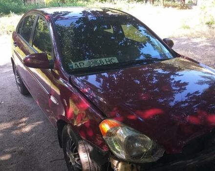 Червоний Хендай Акцент, об'ємом двигуна 1.4 л та пробігом 178 тис. км за 3000 $, фото 9 на Automoto.ua