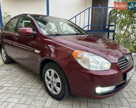 Красный Хендай Акцент, объемом двигателя 1.49 л и пробегом 165 тыс. км за 5550 $, фото 9 на Automoto.ua