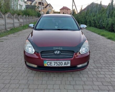 Красный Хендай Акцент, объемом двигателя 1.5 л и пробегом 250 тыс. км за 4450 $, фото 10 на Automoto.ua