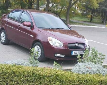 Красный Хендай Акцент, объемом двигателя 1.6 л и пробегом 212 тыс. км за 5700 $, фото 1 на Automoto.ua