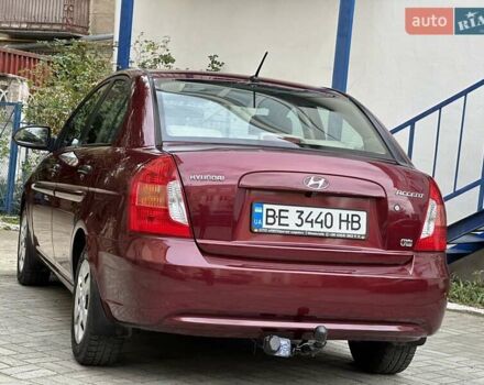 Червоний Хендай Акцент, об'ємом двигуна 1.49 л та пробігом 163 тис. км за 5650 $, фото 28 на Automoto.ua