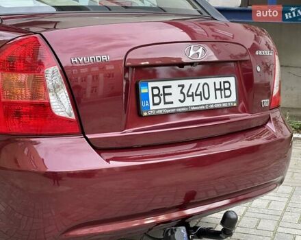 Красный Хендай Акцент, объемом двигателя 1.49 л и пробегом 165 тыс. км за 5650 $, фото 19 на Automoto.ua