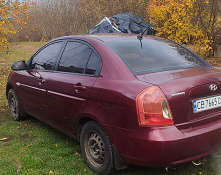 Червоний Хендай Акцент, об'ємом двигуна 1.59 л та пробігом 218 тис. км за 5100 $, фото 2 на Automoto.ua