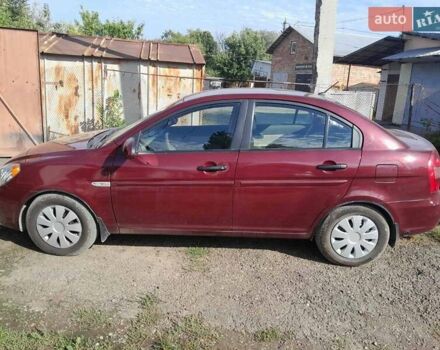 Червоний Хендай Акцент, об'ємом двигуна 1.4 л та пробігом 80 тис. км за 5500 $, фото 6 на Automoto.ua