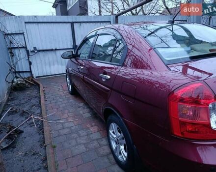 Красный Хендай Акцент, объемом двигателя 1.4 л и пробегом 156 тыс. км за 4700 $, фото 2 на Automoto.ua