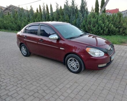 Красный Хендай Акцент, объемом двигателя 1.5 л и пробегом 250 тыс. км за 4450 $, фото 7 на Automoto.ua