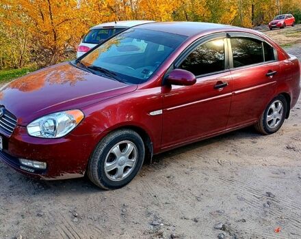 Червоний Хендай Акцент, об'ємом двигуна 1.5 л та пробігом 145 тис. км за 6150 $, фото 1 на Automoto.ua