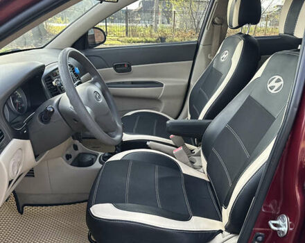 Красный Хендай Акцент, объемом двигателя 1.4 л и пробегом 79 тыс. км за 5399 $, фото 16 на Automoto.ua