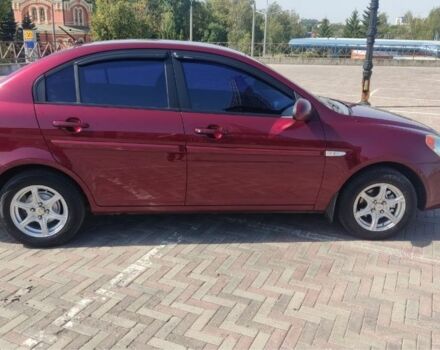Красный Хендай Акцент, объемом двигателя 1.6 л и пробегом 180 тыс. км за 6150 $, фото 4 на Automoto.ua