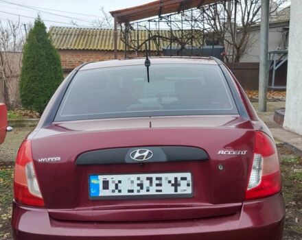 Червоний Хендай Акцент, об'ємом двигуна 1.4 л та пробігом 229 тис. км за 4700 $, фото 3 на Automoto.ua