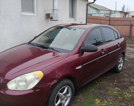 Червоний Хендай Акцент, об'ємом двигуна 1.4 л та пробігом 229 тис. км за 4700 $, фото 1 на Automoto.ua