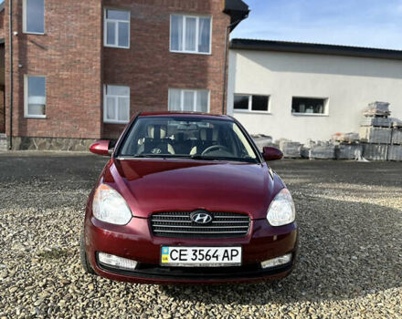 Красный Хендай Акцент, объемом двигателя 1.4 л и пробегом 79 тыс. км за 5399 $, фото 2 на Automoto.ua