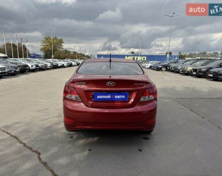 Красный Хендай Акцент, объемом двигателя 1.59 л и пробегом 178 тыс. км за 7700 $, фото 5 на Automoto.ua