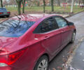 Красный Хендай Акцент, объемом двигателя 1.4 л и пробегом 133 тыс. км за 4800 $, фото 2 на Automoto.ua
