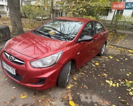 Червоний Хендай Акцент, об'ємом двигуна 1.4 л та пробігом 181 тис. км за 8000 $, фото 5 на Automoto.ua