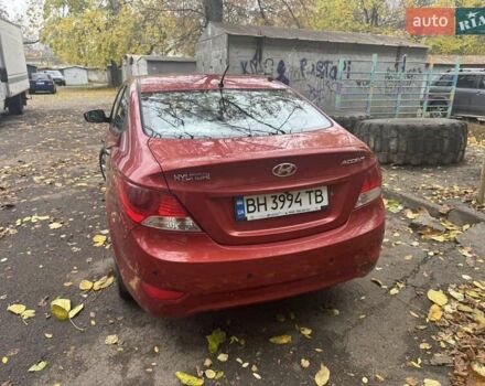 Червоний Хендай Акцент, об'ємом двигуна 1.4 л та пробігом 181 тис. км за 8000 $, фото 3 на Automoto.ua