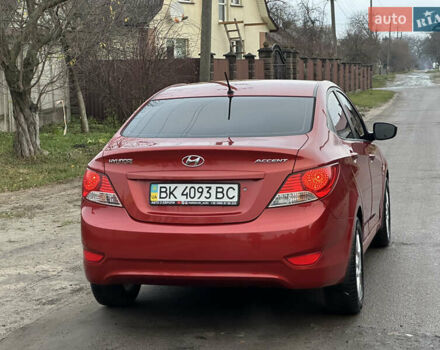 Красный Хендай Акцент, объемом двигателя 1.6 л и пробегом 81 тыс. км за 9200 $, фото 11 на Automoto.ua