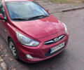 Красный Хендай Акцент, объемом двигателя 1.4 л и пробегом 133 тыс. км за 4800 $, фото 4 на Automoto.ua