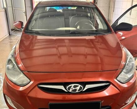 Червоний Хендай Акцент, об'ємом двигуна 1.4 л та пробігом 197 тис. км за 7600 $, фото 9 на Automoto.ua