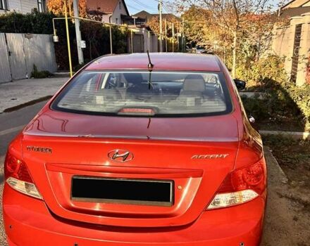 Червоний Хендай Акцент, об'ємом двигуна 1.4 л та пробігом 197 тис. км за 7600 $, фото 1 на Automoto.ua
