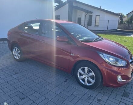 Красный Хендай Акцент, объемом двигателя 1.4 л и пробегом 177 тыс. км за 7500 $, фото 1 на Automoto.ua